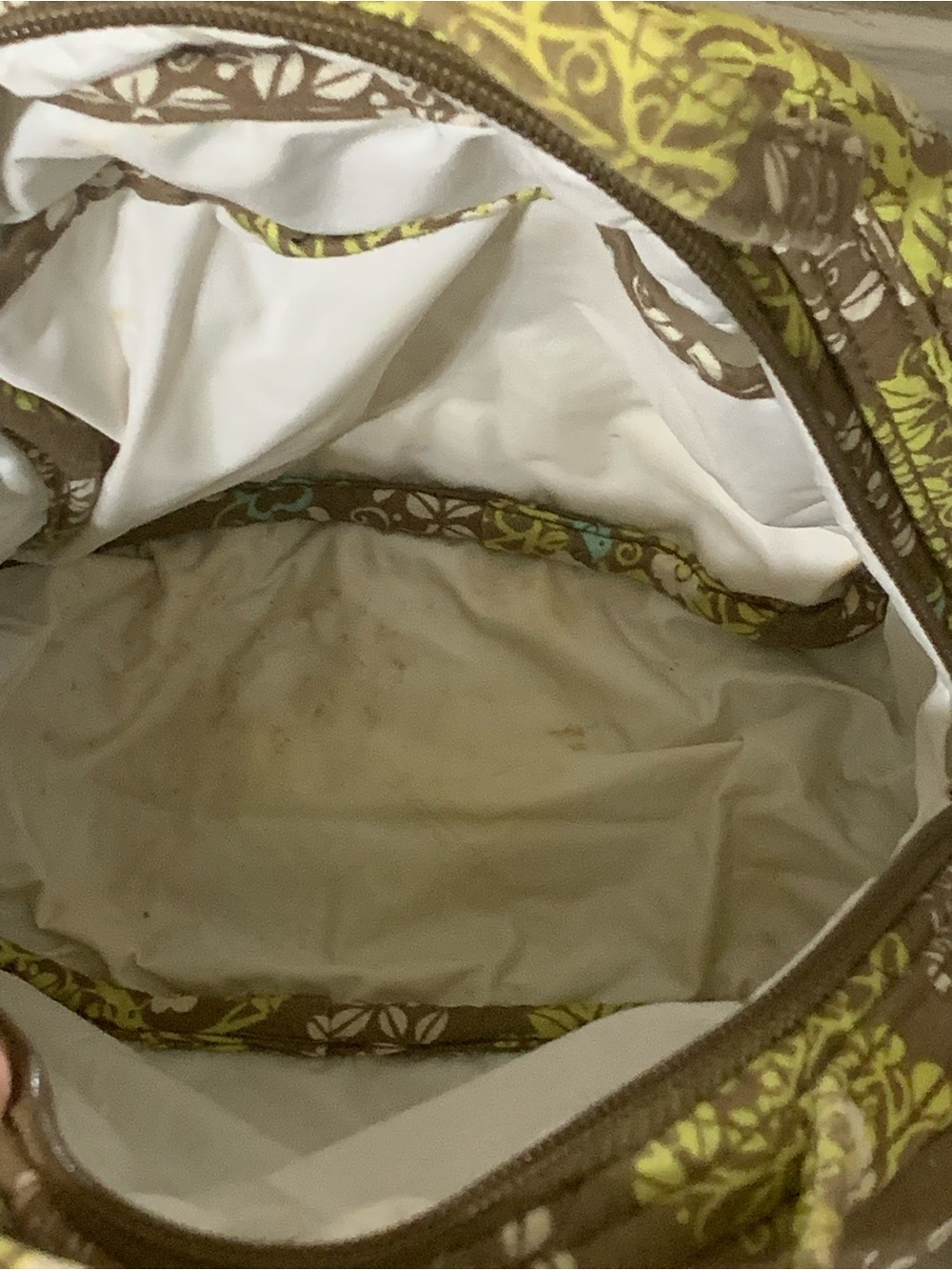 💎 Vera Bradley Sittin In A Tree Let’s Do Lunch Lunchbox Quilted Floral Print - Picture 8 of 14